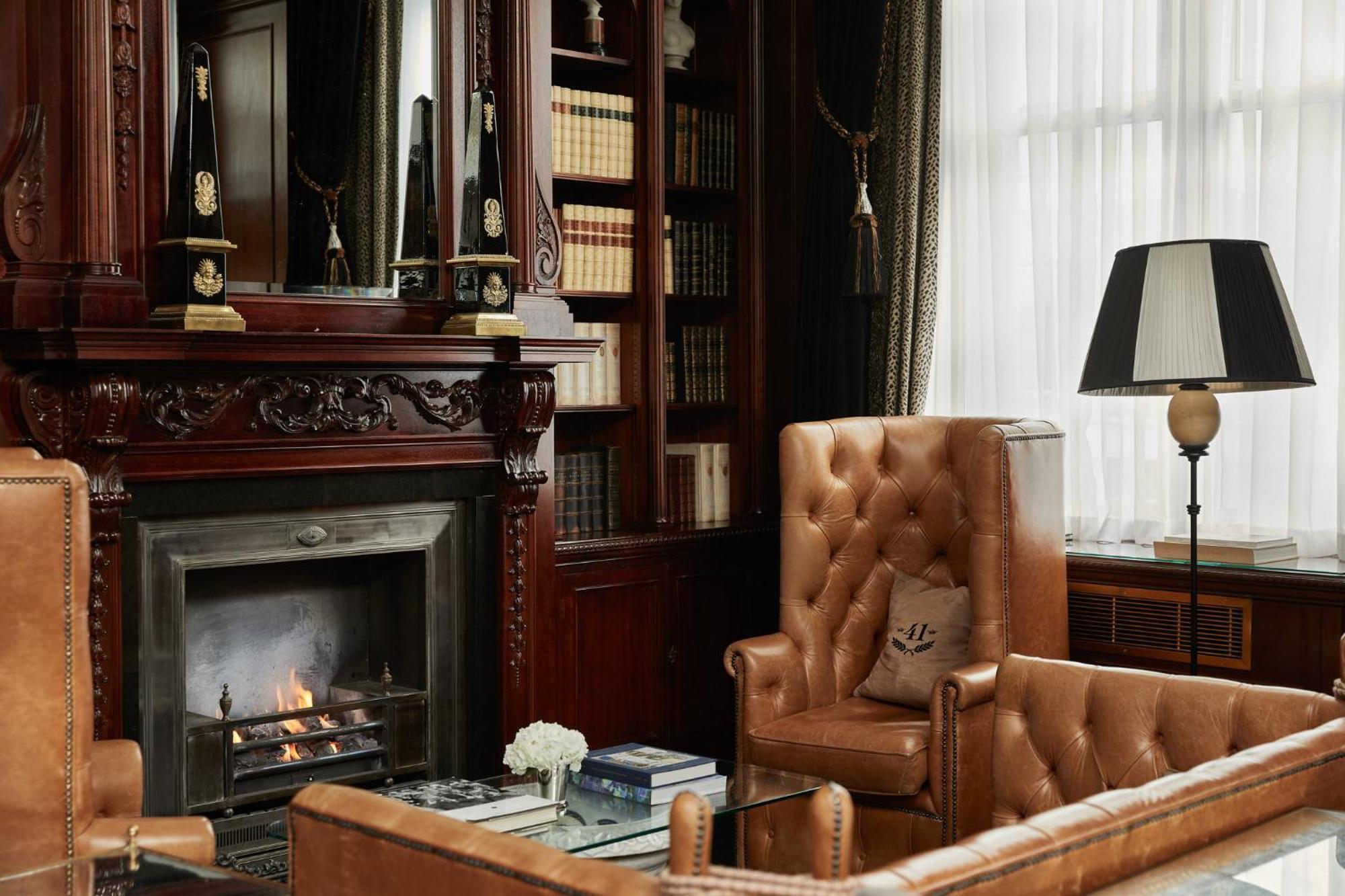 41 Hotel London Kültér fotó Library at the Ritz